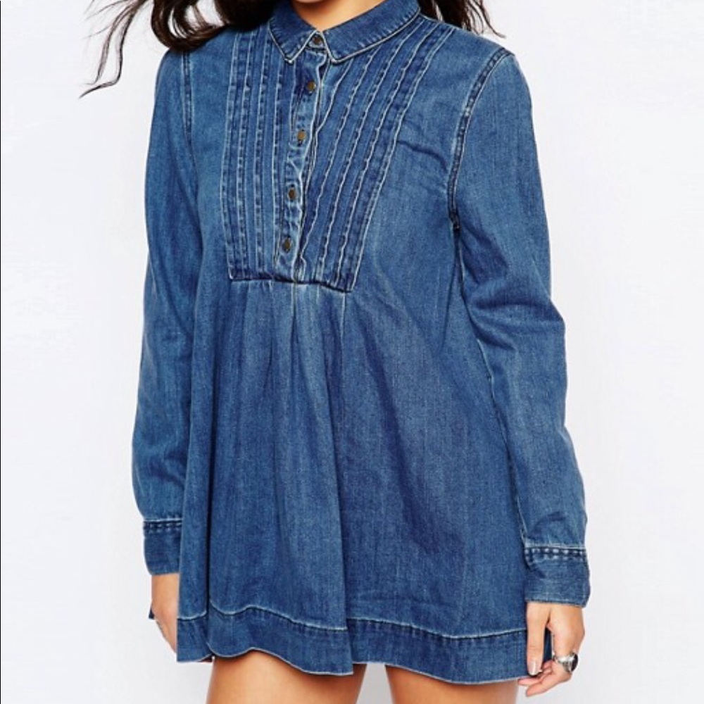 Free People Denim dress/tunic